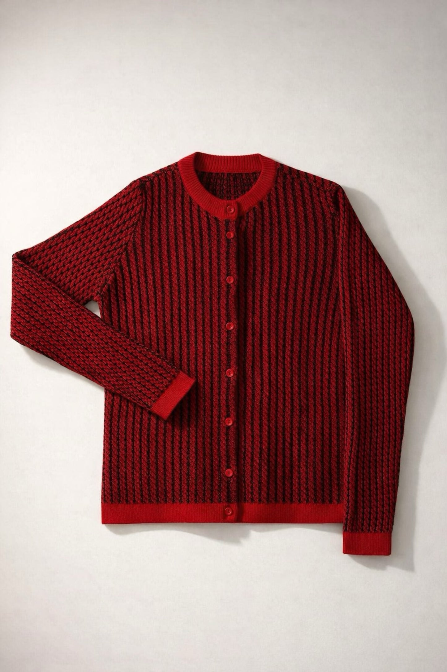 Organic cotton Cable Cardigan "Brianna"