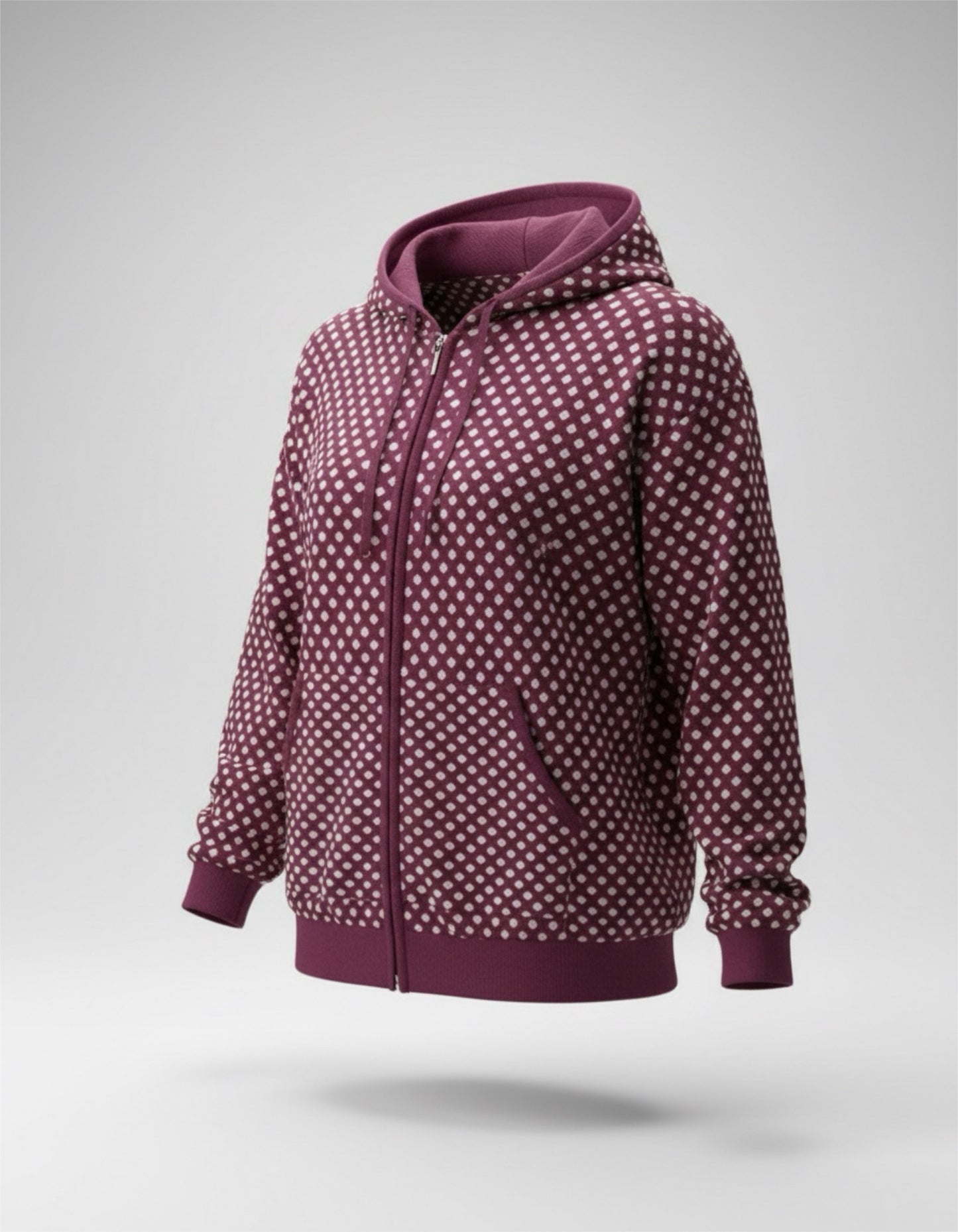 Polka Dot Hoodie “Polina”