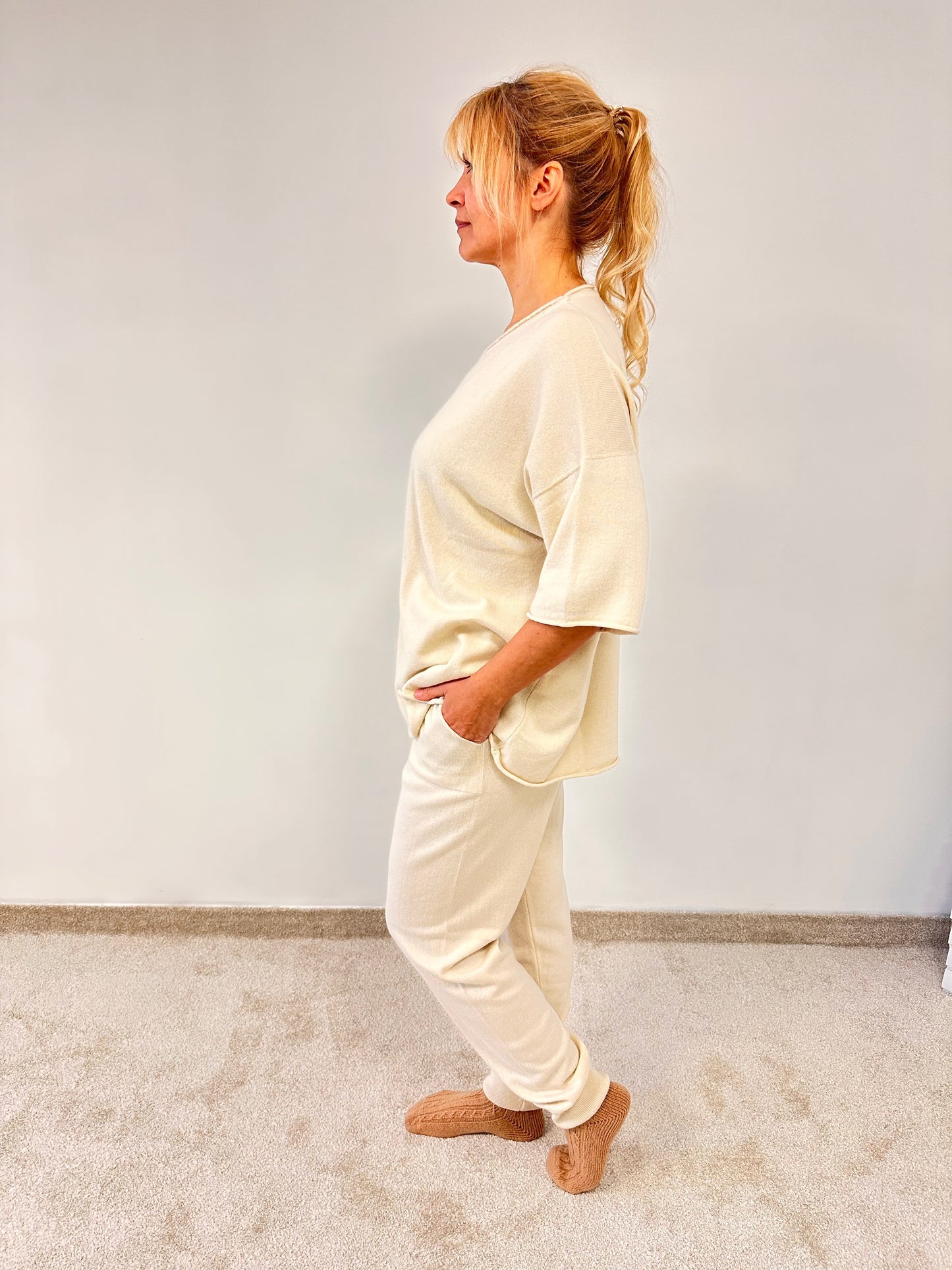 Tracksuit in Silk-Cashmere "Kesha"
