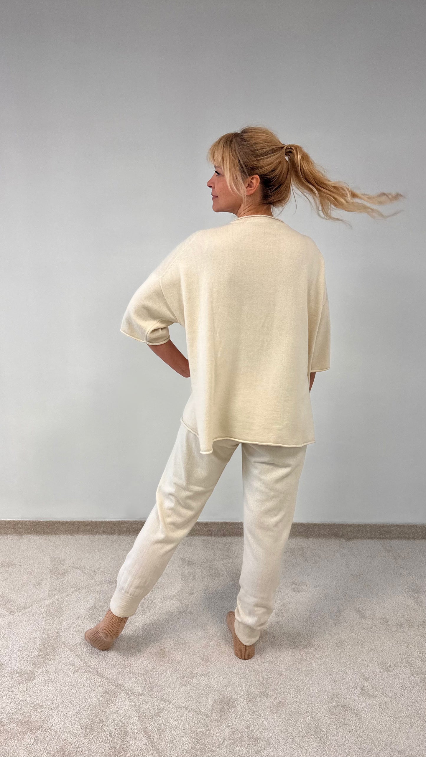 Tracksuit in Silk-Cashmere "Kesha"