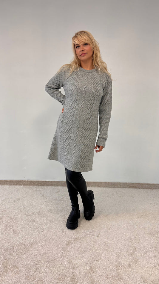 Vestido midi de lana/cachemir «Viktoria»