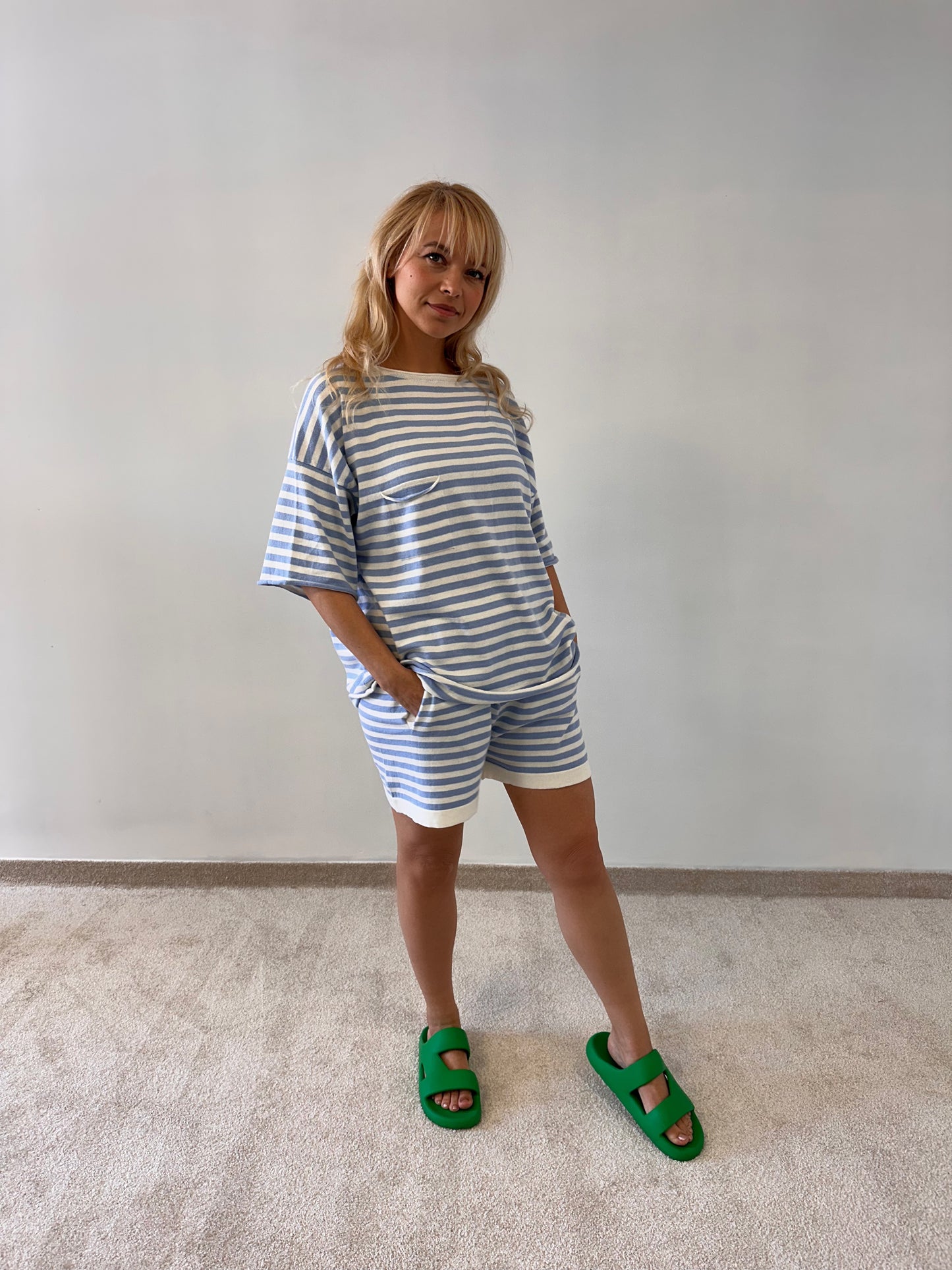 Striped shorts "Starly"