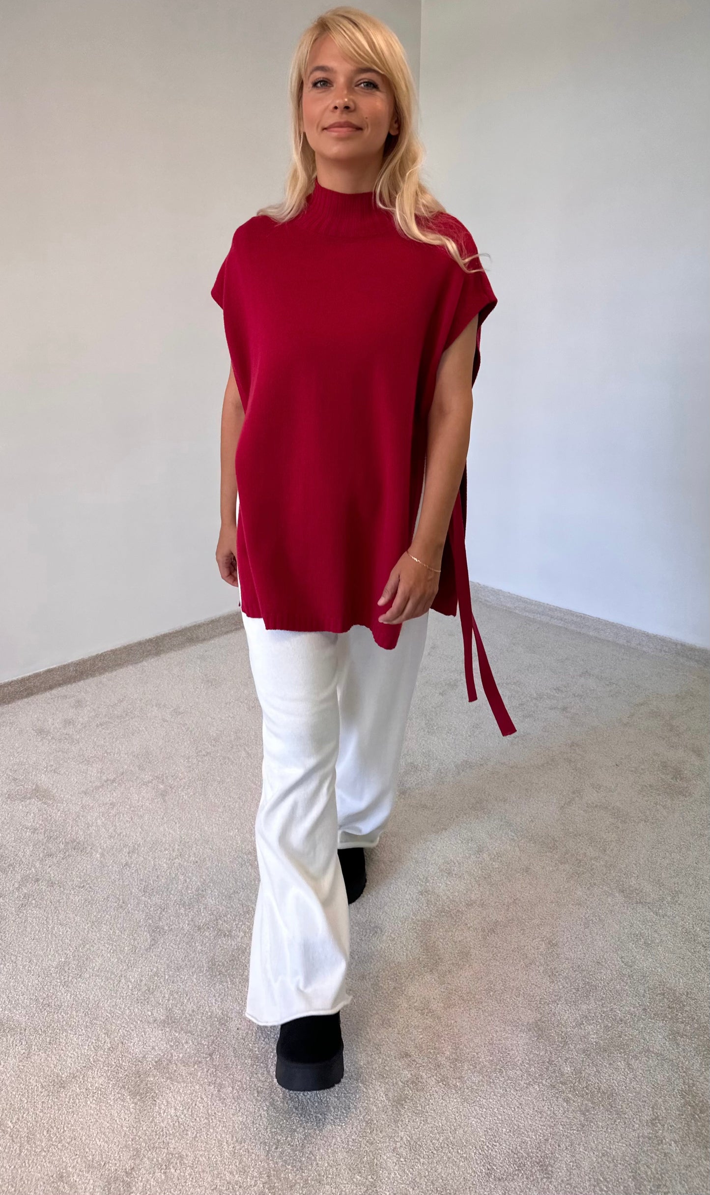 One size Merino wool Vest
