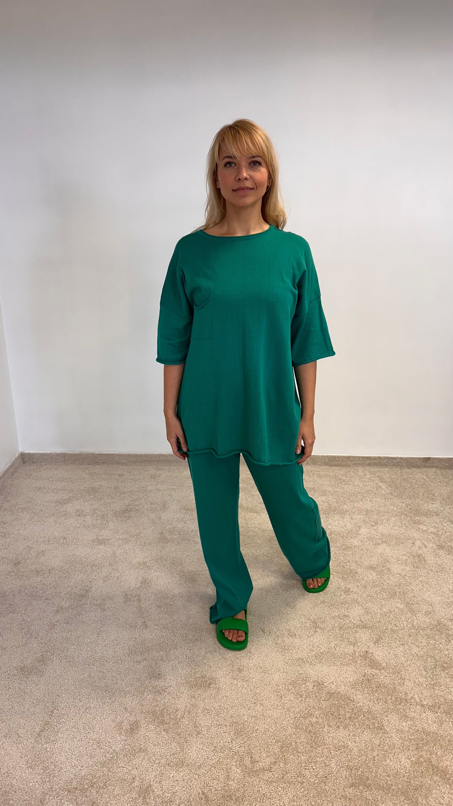 Oversized Tracksuit in Organic Cotton "Mira"