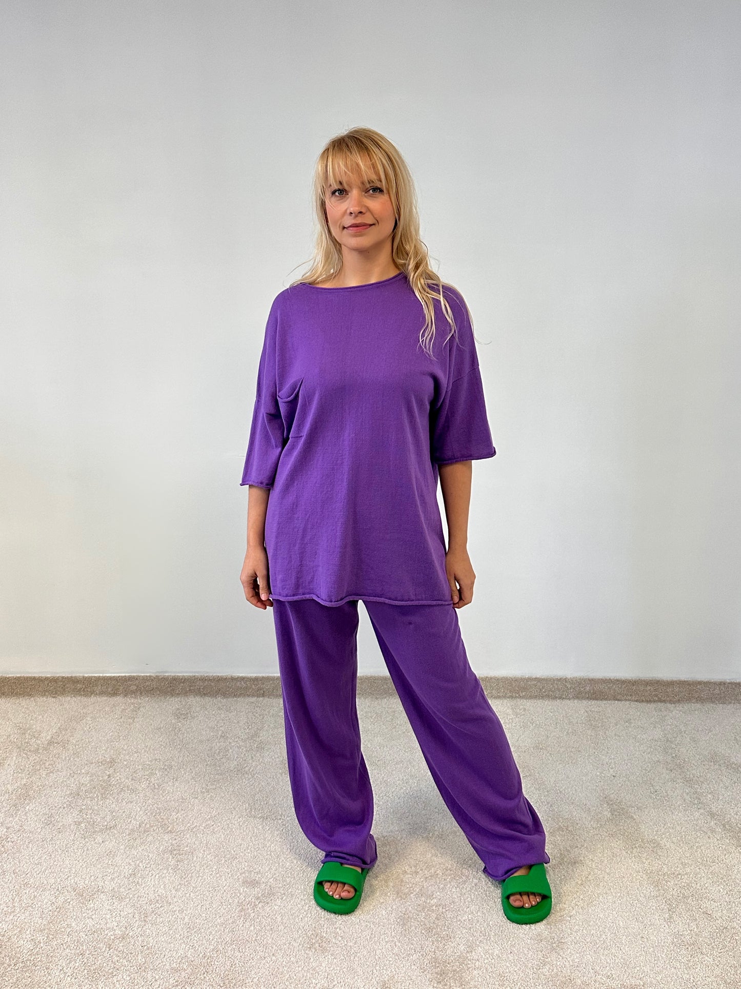 Oversized Tracksuit in Organic Cotton "Mira"