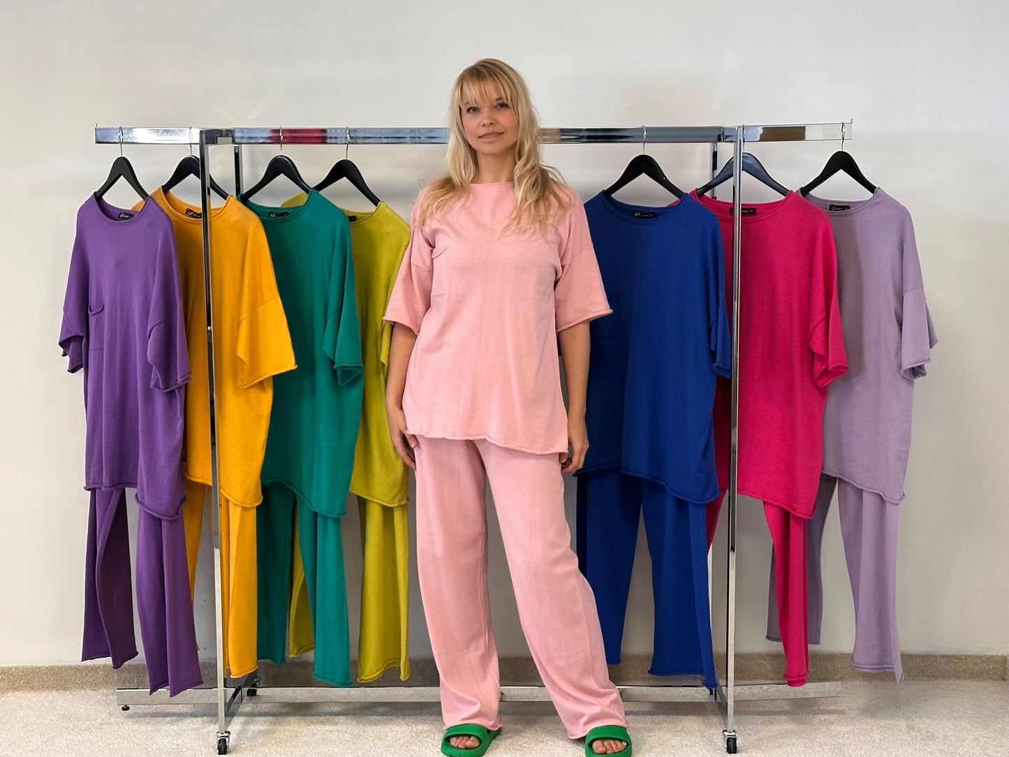 Oversized Tracksuit in Organic Cotton "Mira"