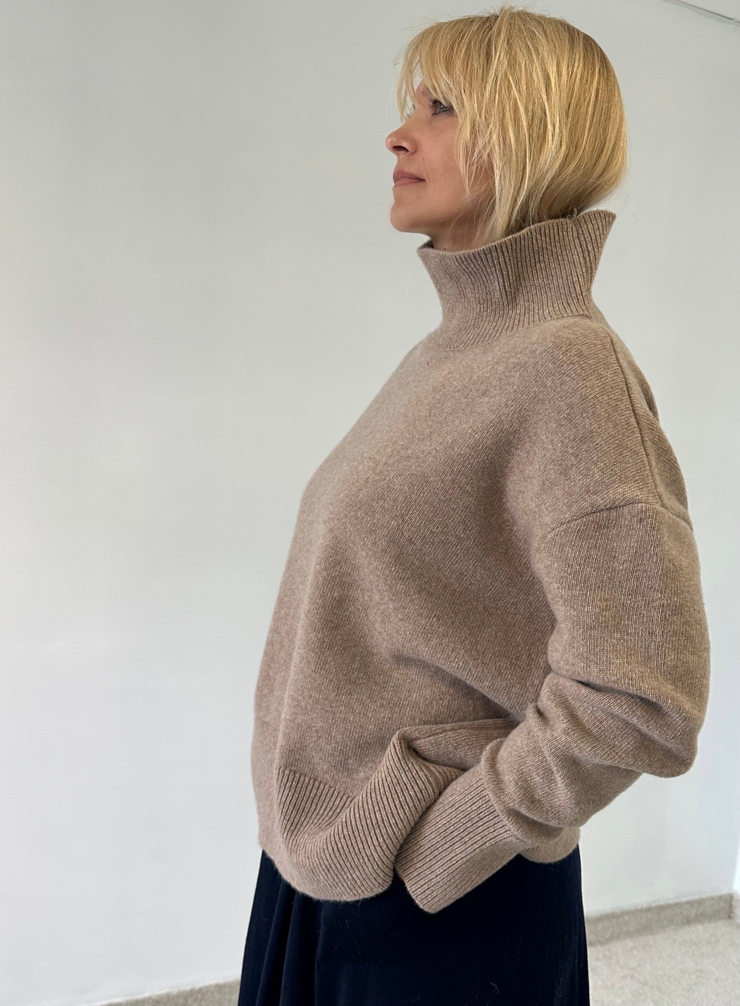 High neck Sweater "Athena"