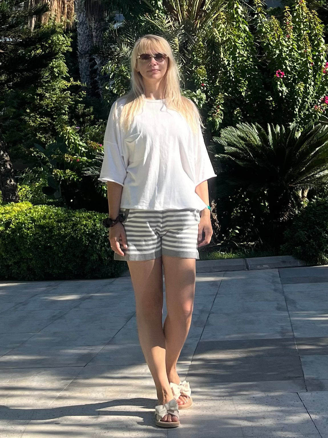 Striped shorts "Starly"