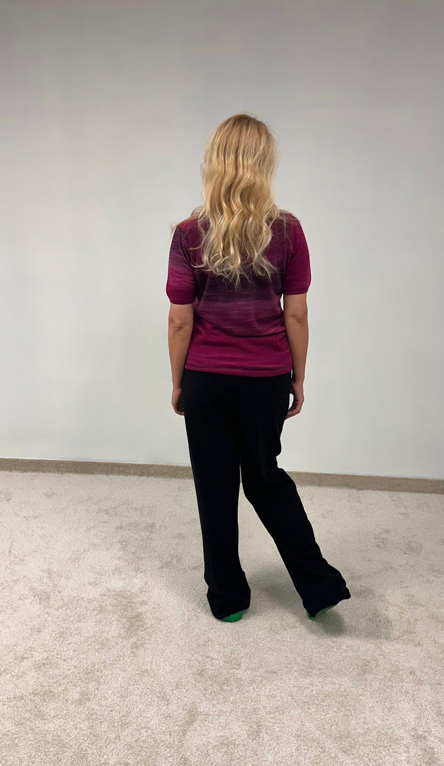 Wool Cashmere T-shirt "Selena"