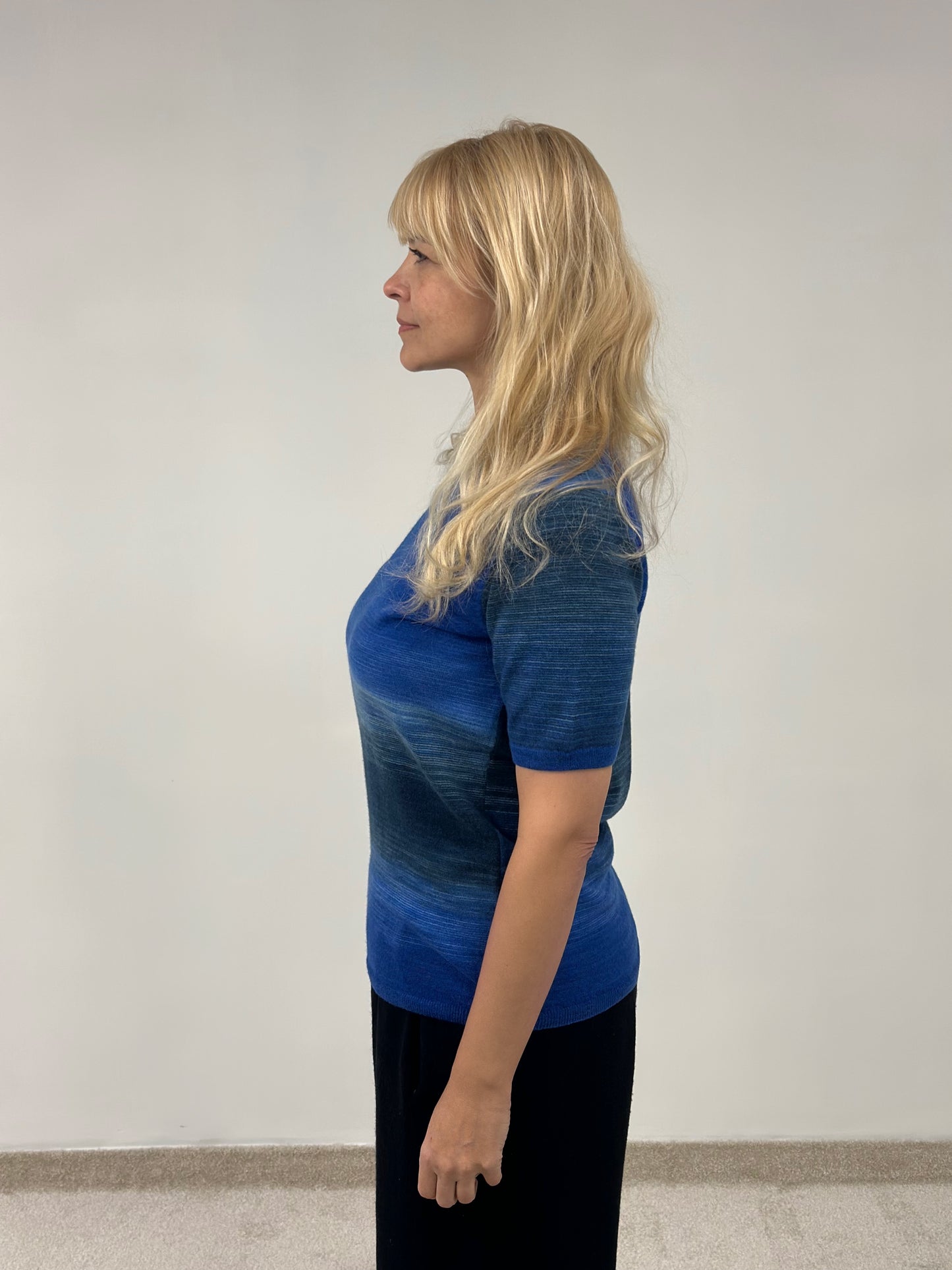Wool Cashmere T-shirt "Selena"