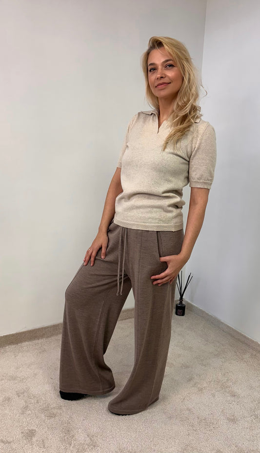 Merino Wool Pants "Magda"