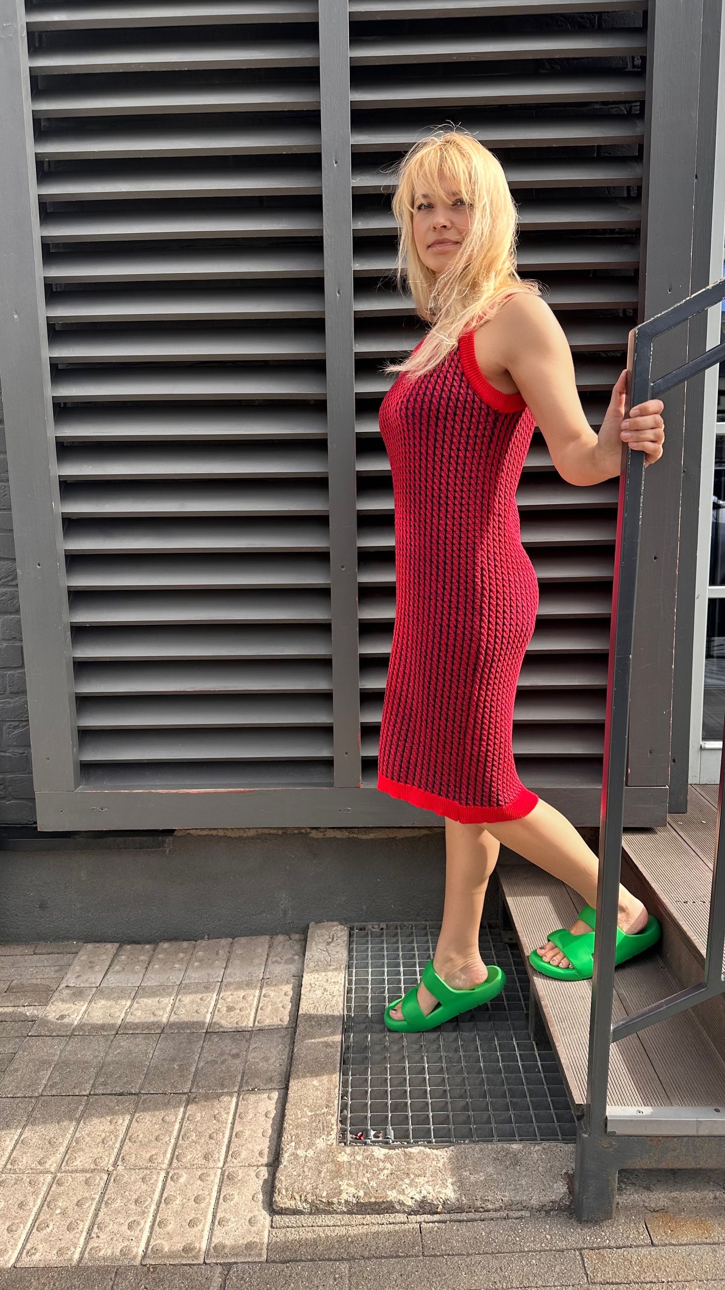 Cotton Cable dress "Brianna"