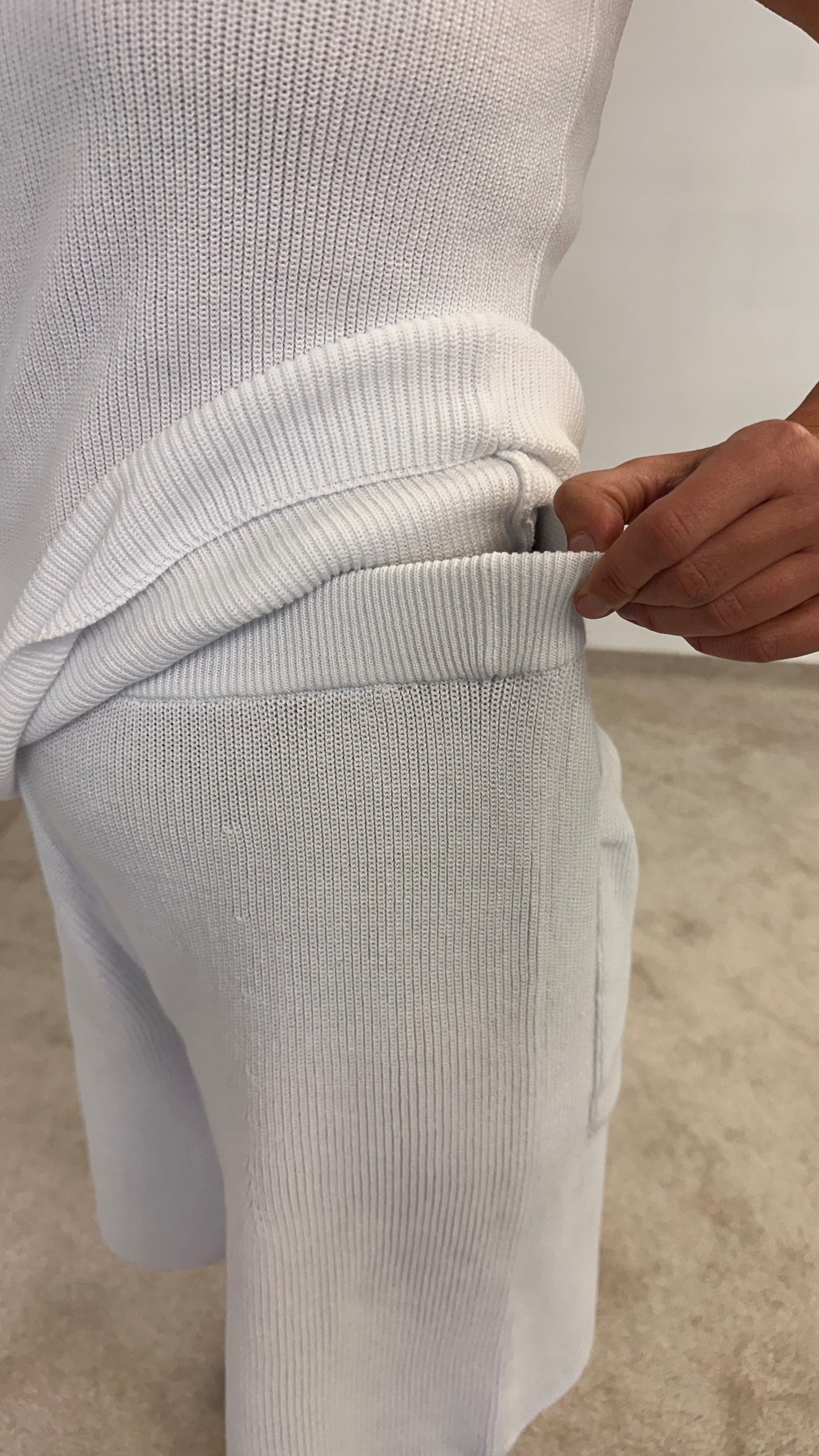 Organic Cotton Long Shorts "Brigita"