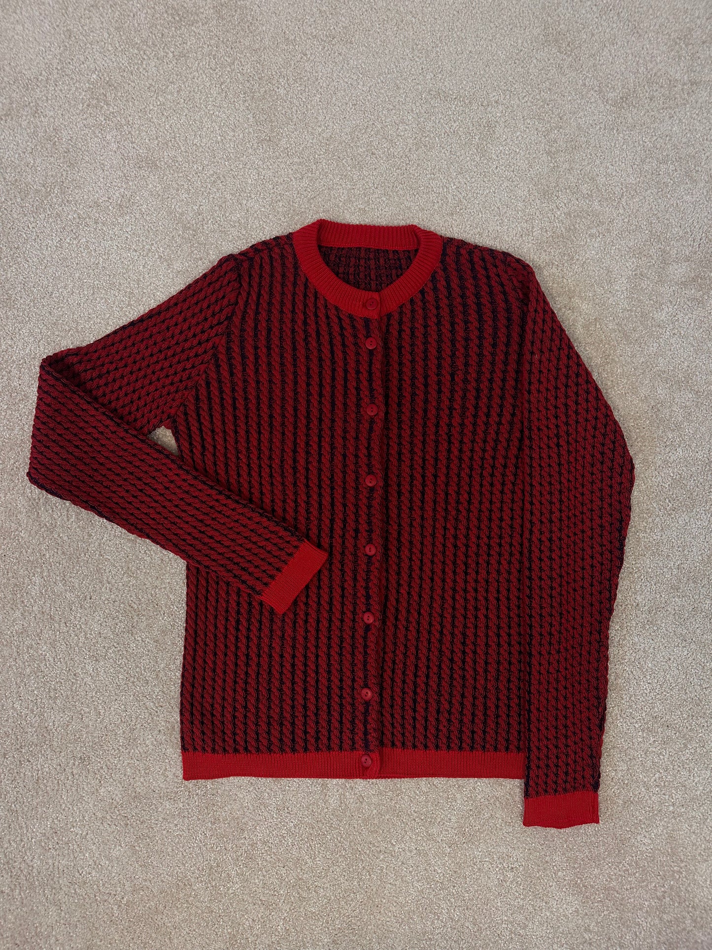 Cable Cardigan „Brianna“ aus Bio-Baumwolle