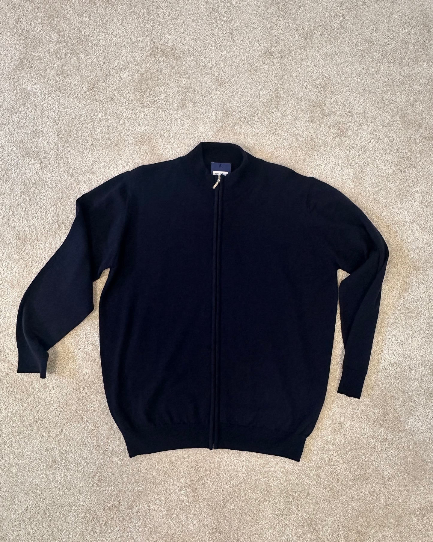 Merino wool Sweater "Maison Z" full zip