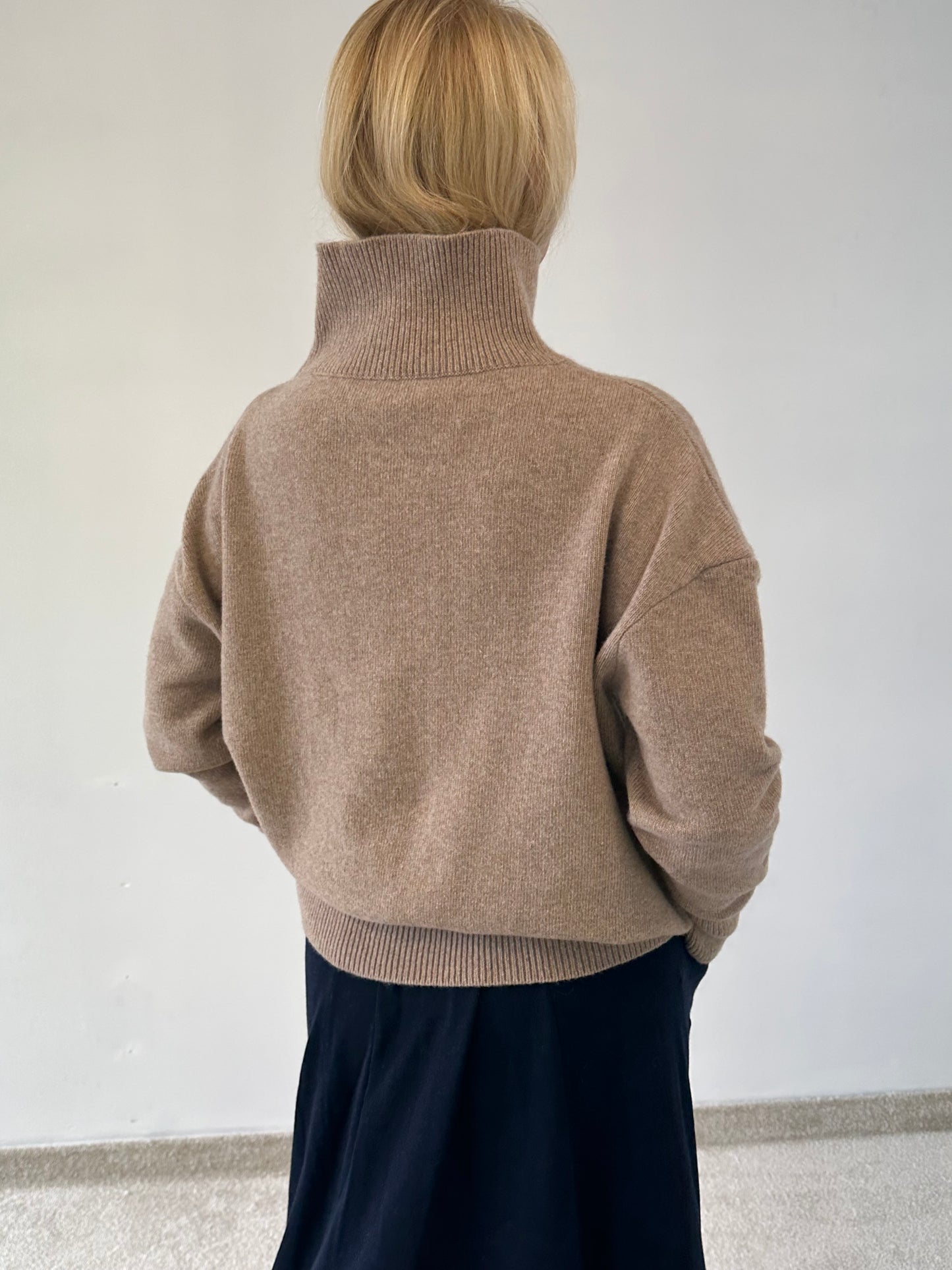 High neck Sweater "Athena"