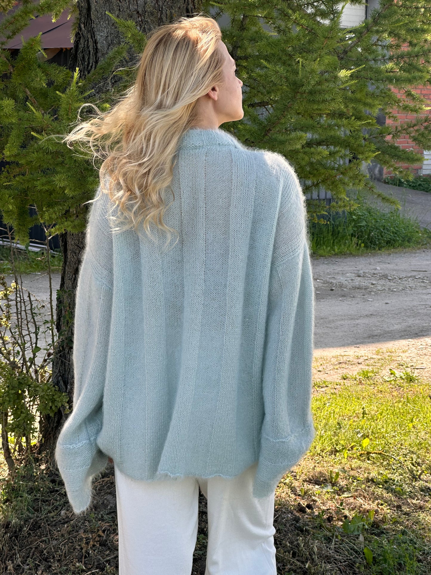Mohair Silk sweater “Zefir”