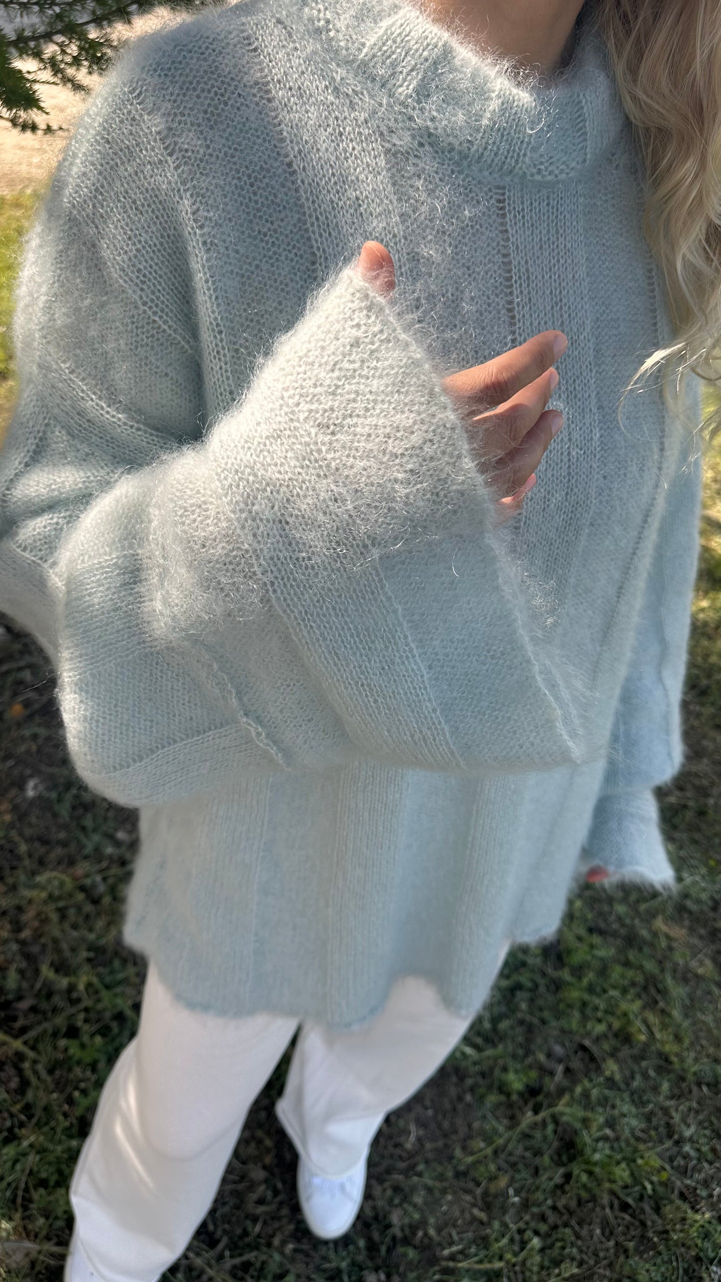 Mohair Silk sweater “Zefir”