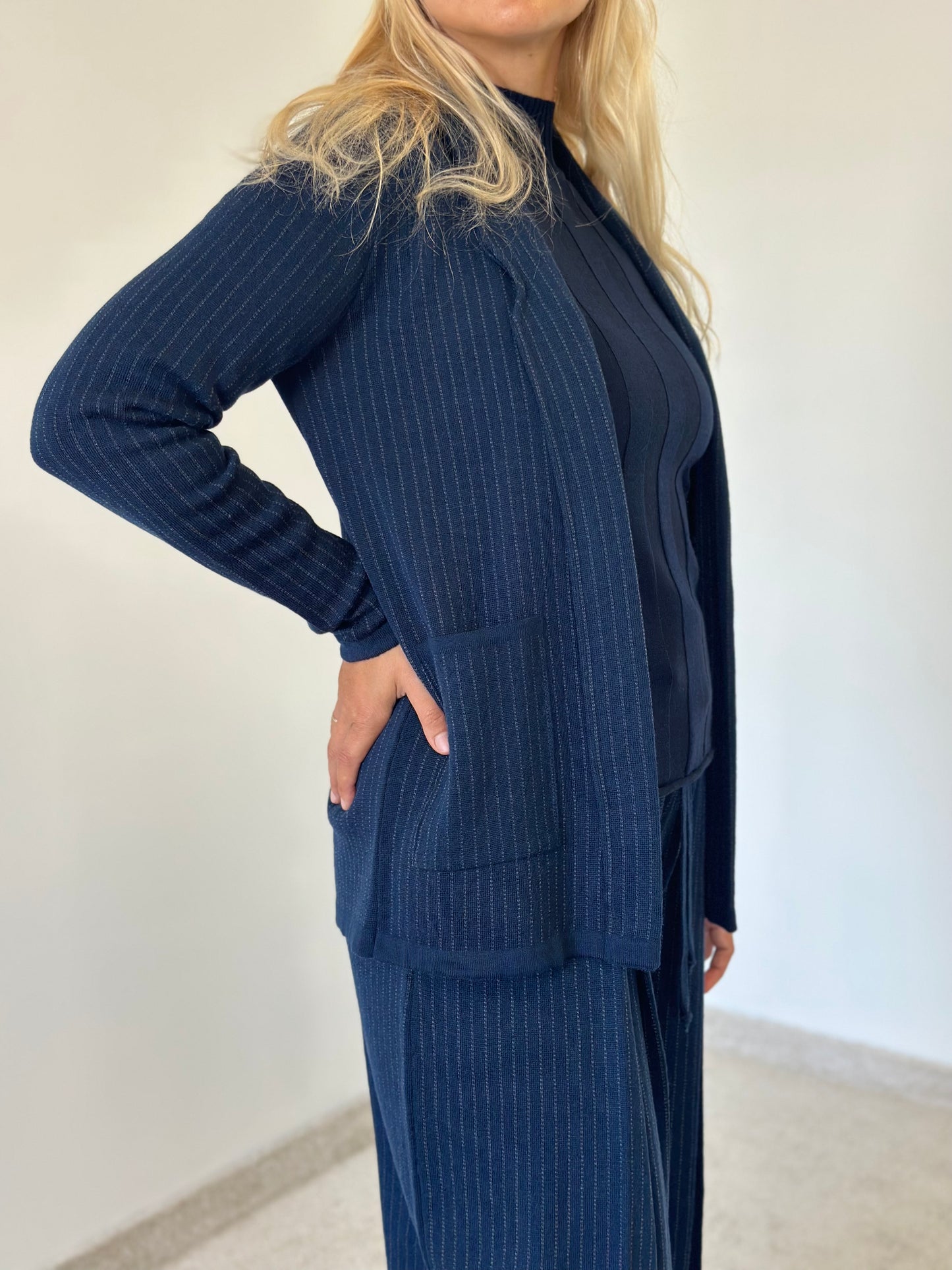 Elegant suit in Merino wool "Sandra"