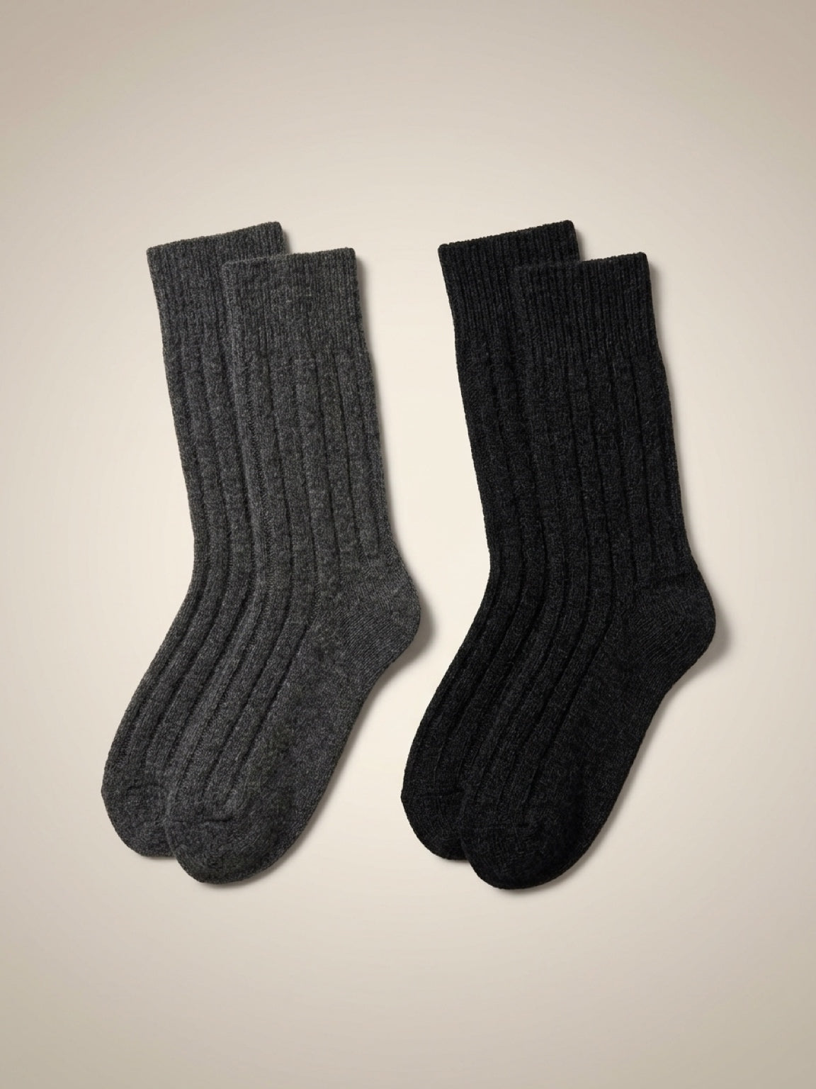 Calcetines de lana y cachemira