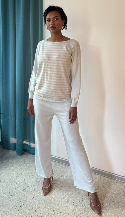 Cotton&Cashmere Sweater "Valeria"
