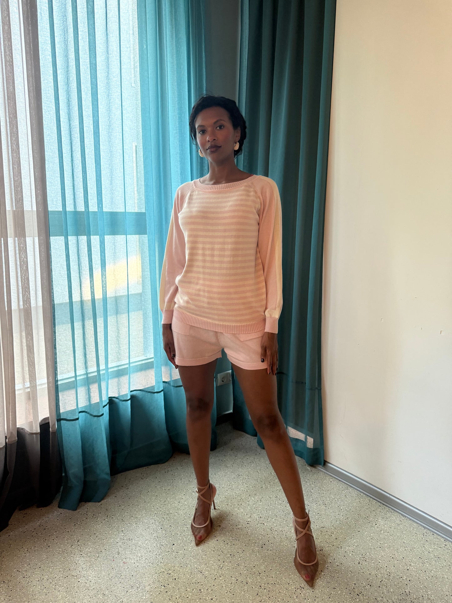 Cotton&Cashmere Sweater "Valeria"