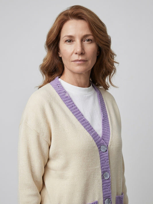 Wool & Cashmere Cardigan "Martina"