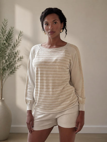 Cotton&Cashmere Sweater "Valeria"
