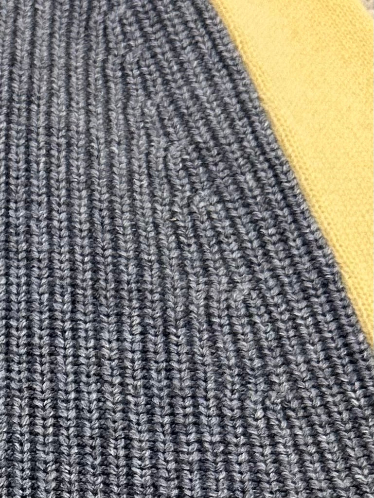 Sweater & Skirt Set “Salma Yellow”