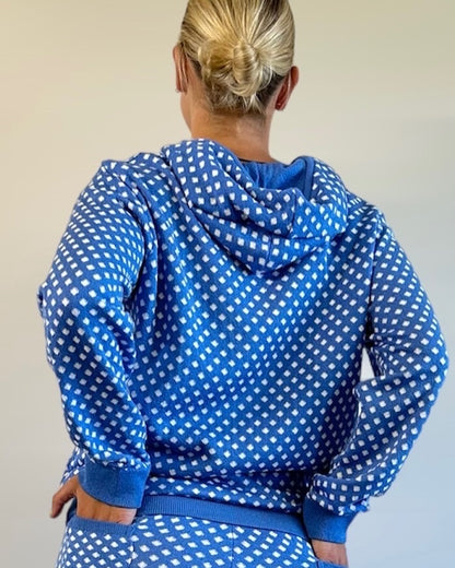 Polka Dot Hoodie “Polina”