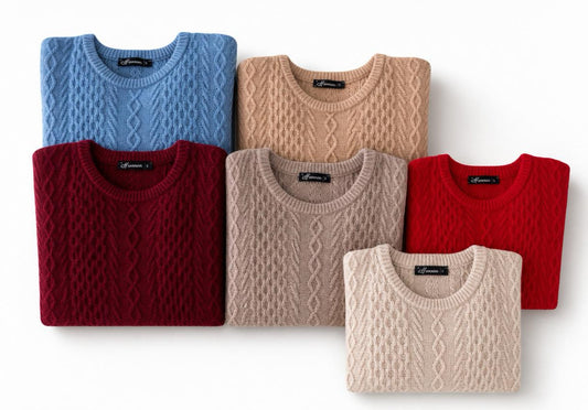 Mid Dress Wool/Cashmere "Viktoria"
