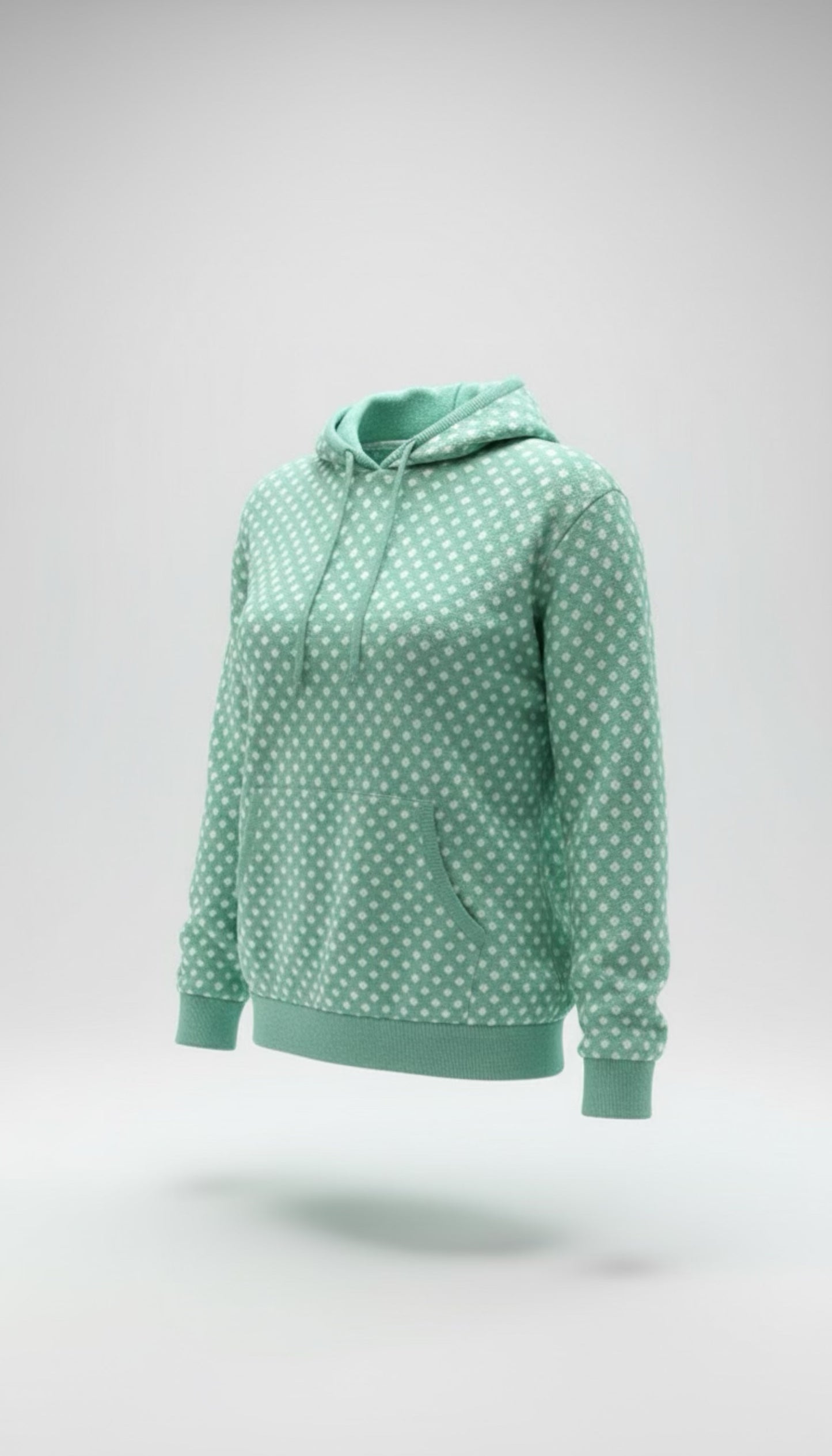Polka Dot Hoodie “Polina”