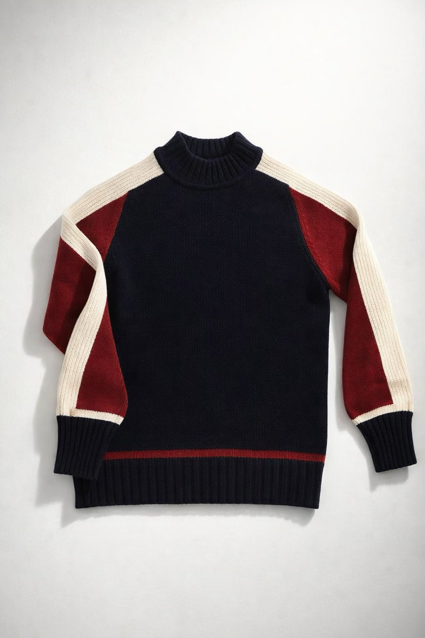 Sweater & Skirt Set “Salma Bordo”