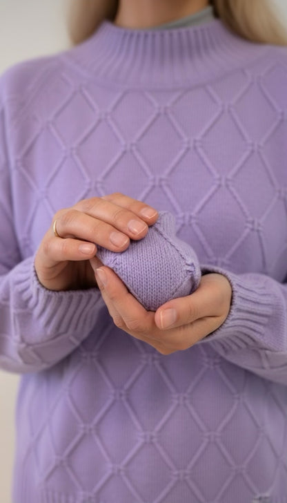 Wool Cashmere Sweater “Kelly”