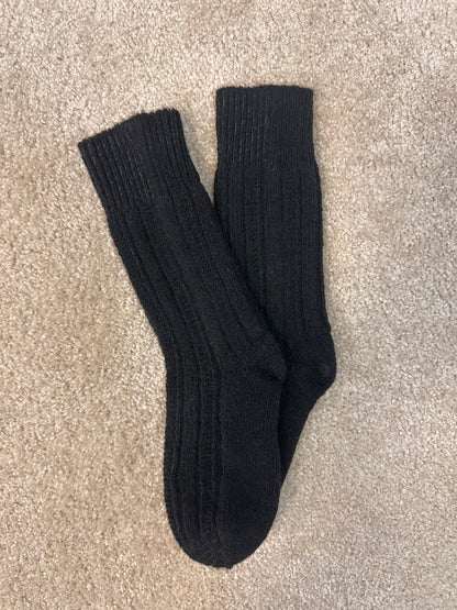 Wool cashmere socks