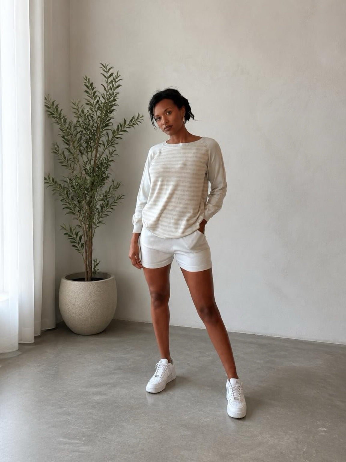 Cotton&Cashmere Sweater "Valeria"