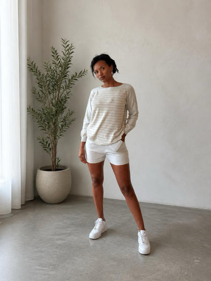 Cotton&Cashmere Sweater "Valeria"