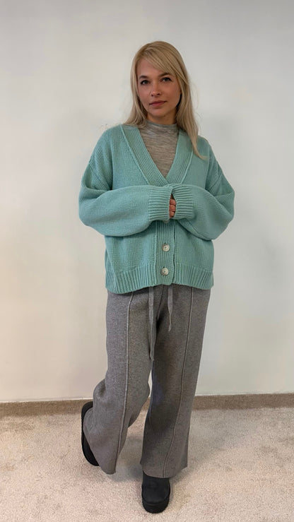 Wool Cashmere Cardigan “Madara”