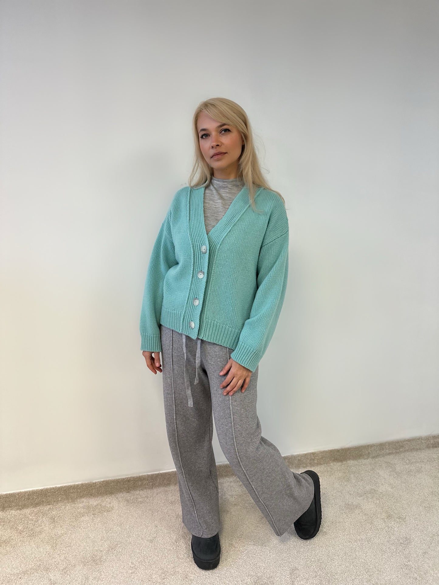 Wool Cashmere Cardigan “Madara”