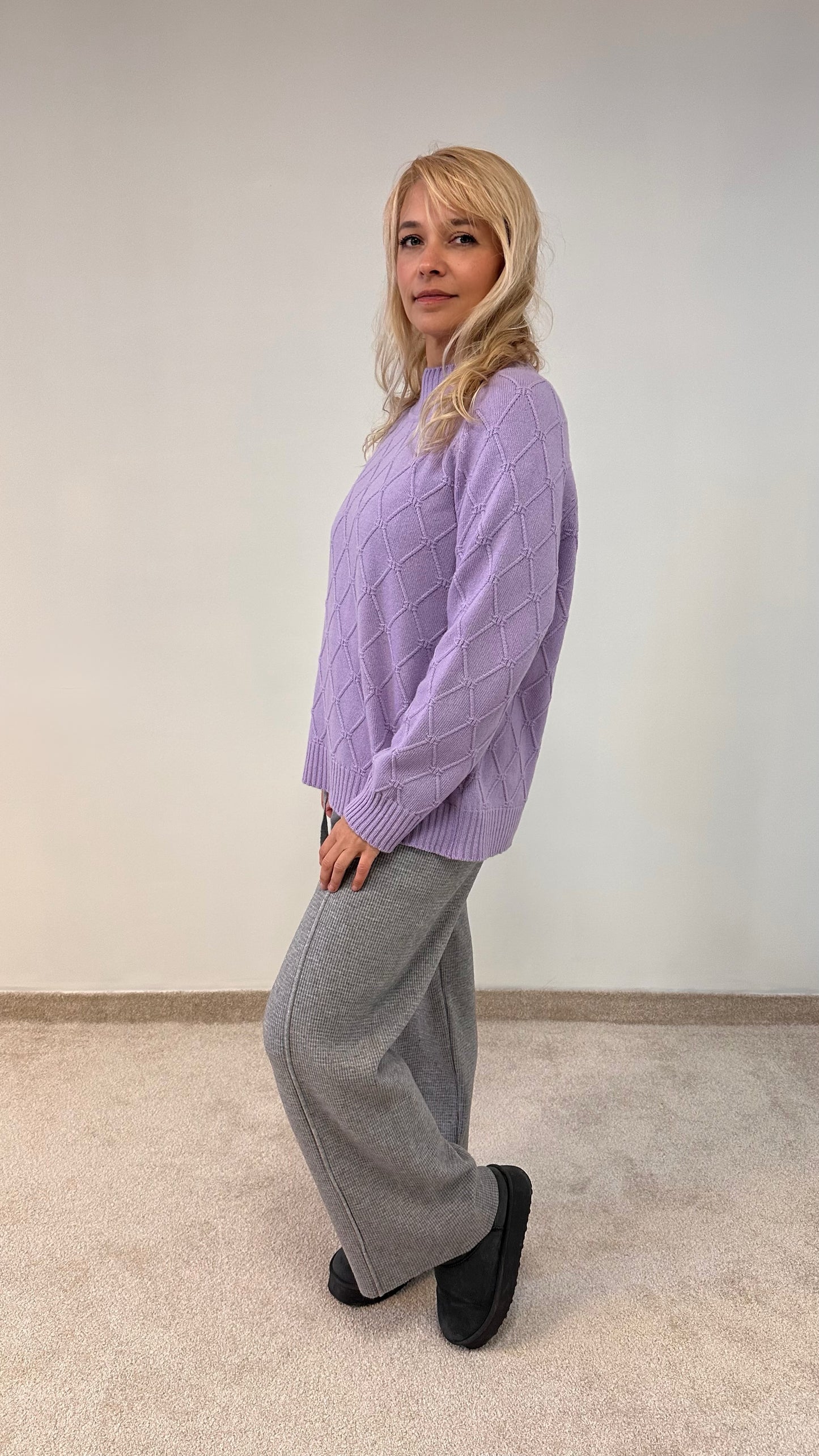 Wool Cashmere Sweater “Kelly”