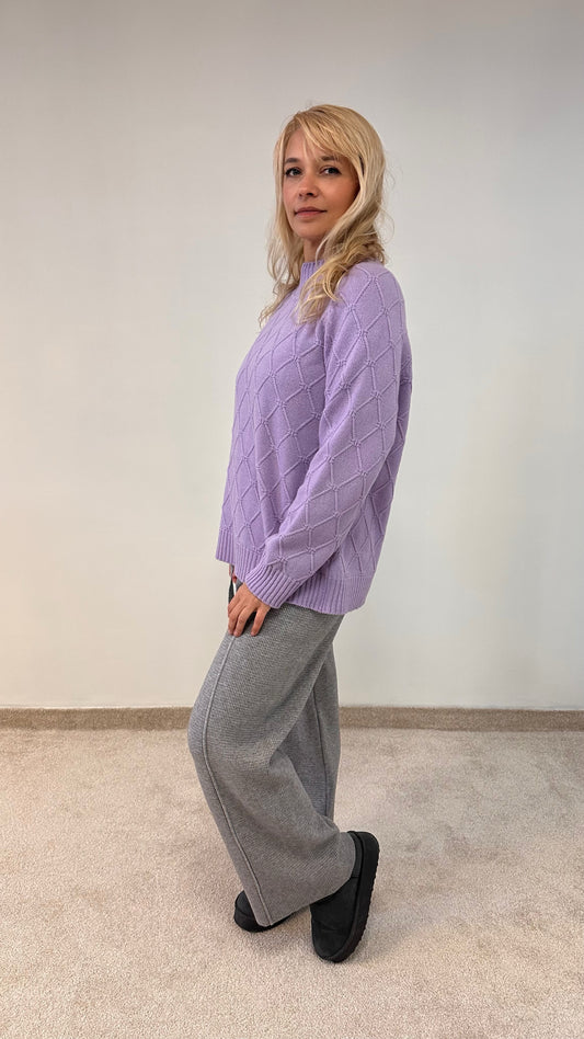 Wool Cashmere Sweater “Kelly”