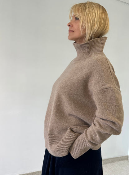 High neck Sweater "Athena"