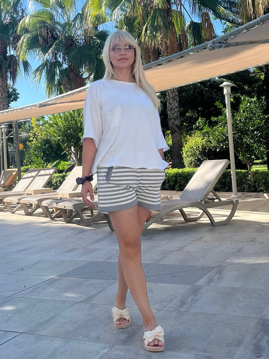 Striped shorts "Starly"