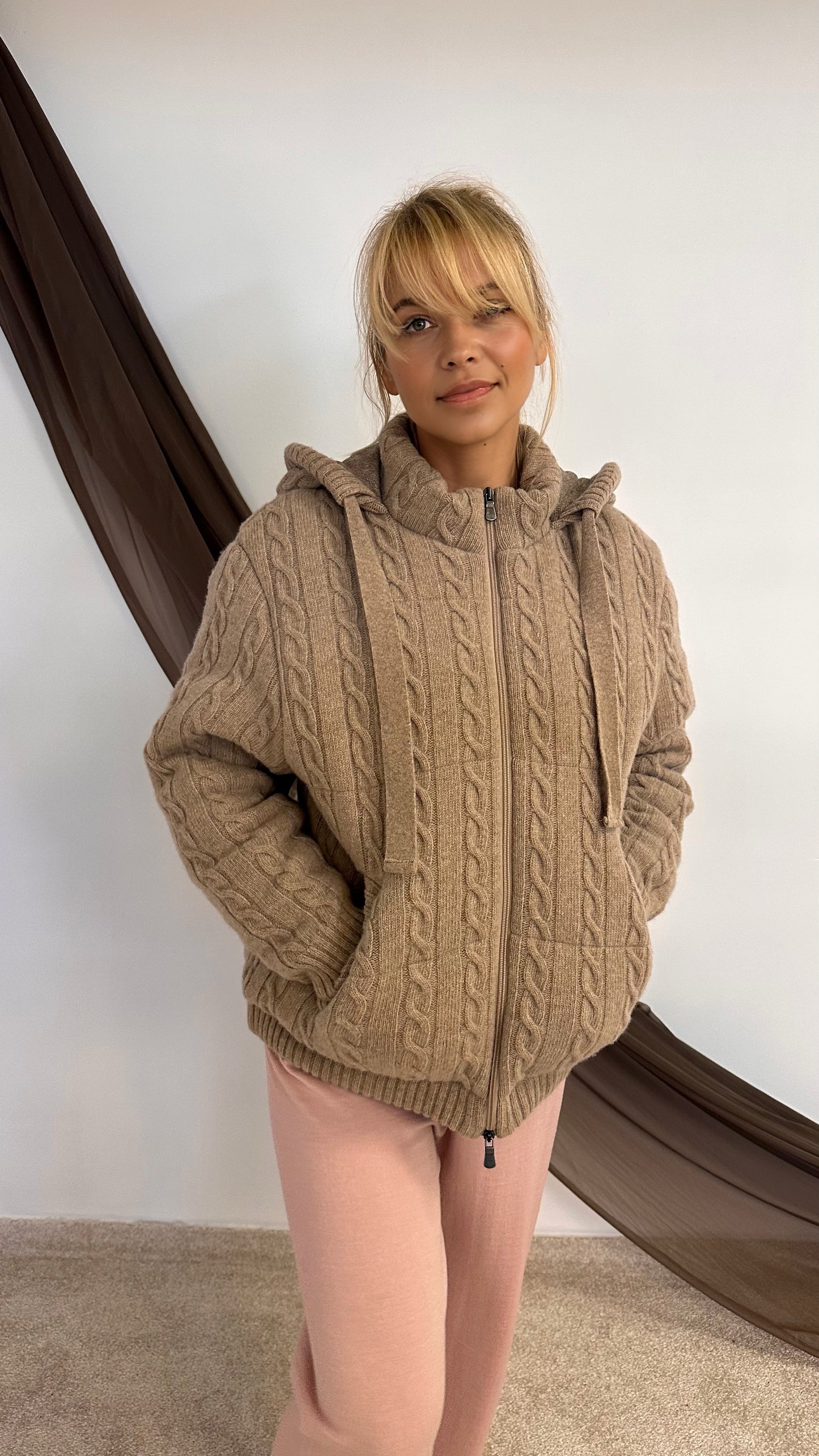 Wool Cashmere Jacket "Louisa"