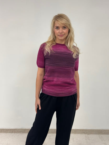 Wool Cashmere T-shirt "Selena"
