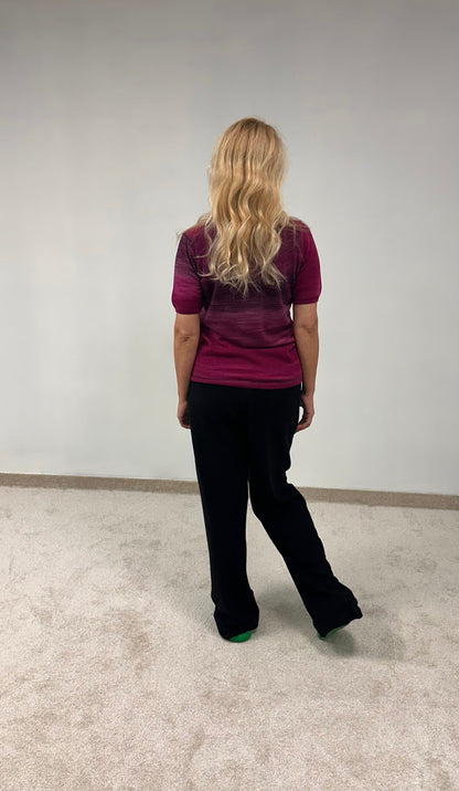 Wool Cashmere T-shirt "Selena"