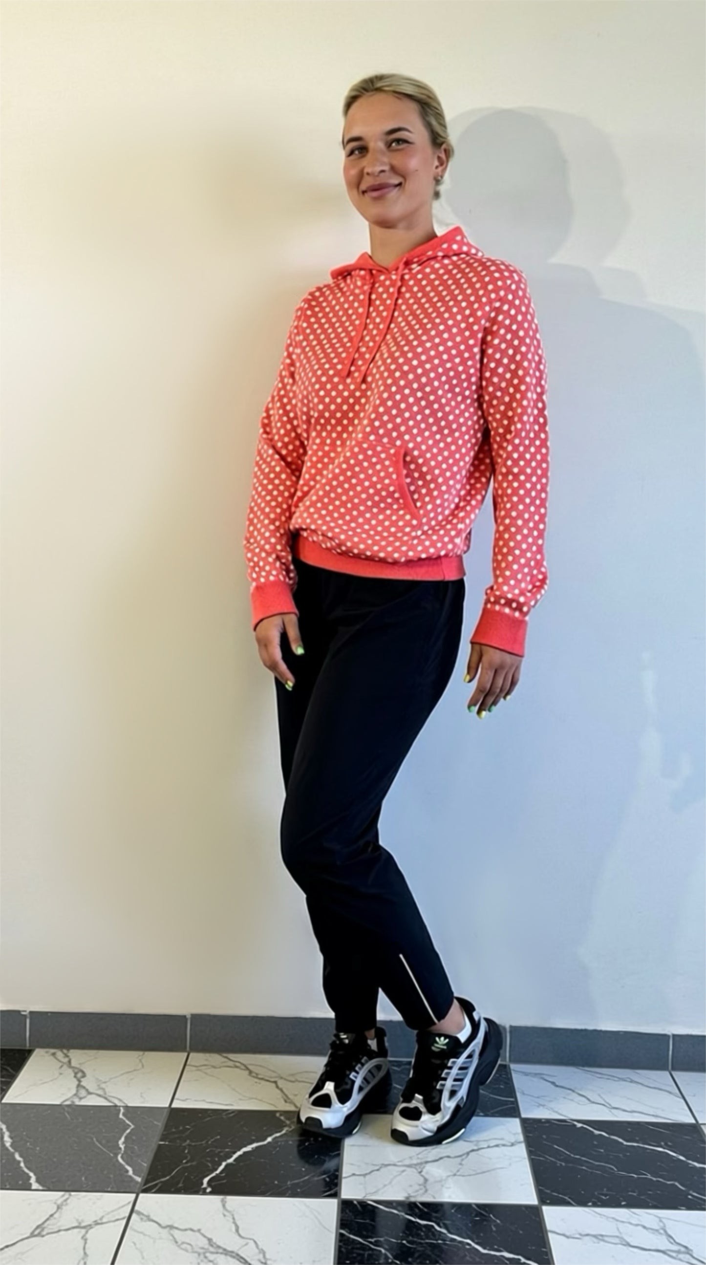 Polka Dot Hoodie “Polina”