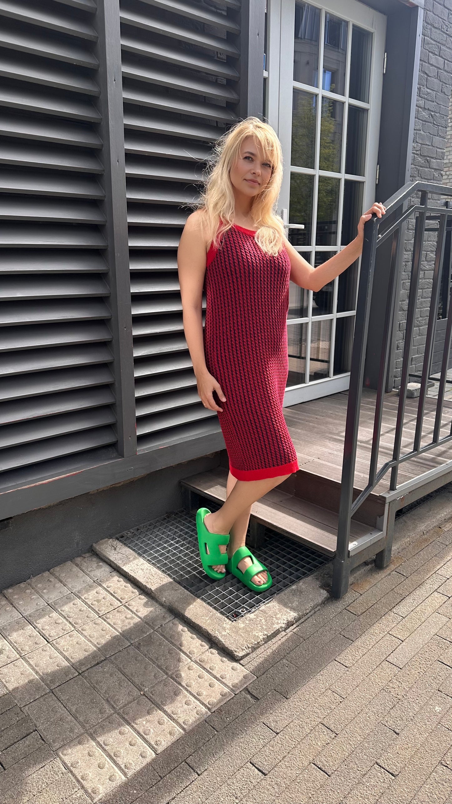 Cotton Cable dress "Brianna"