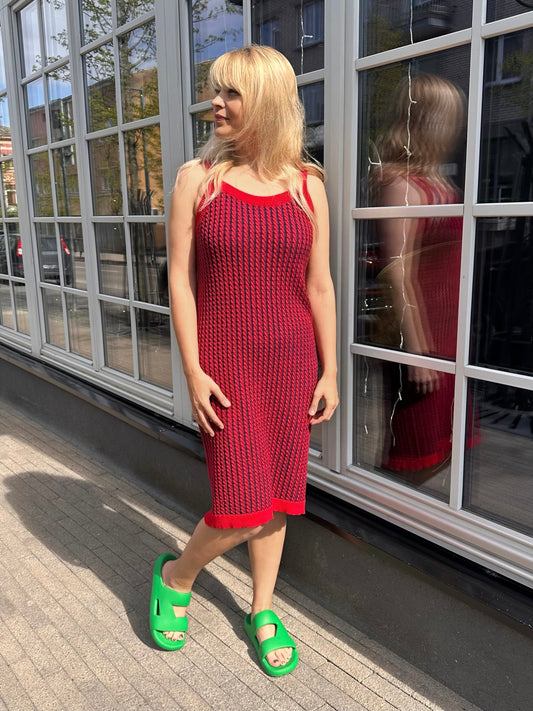 Cotton Cable dress "Brianna"