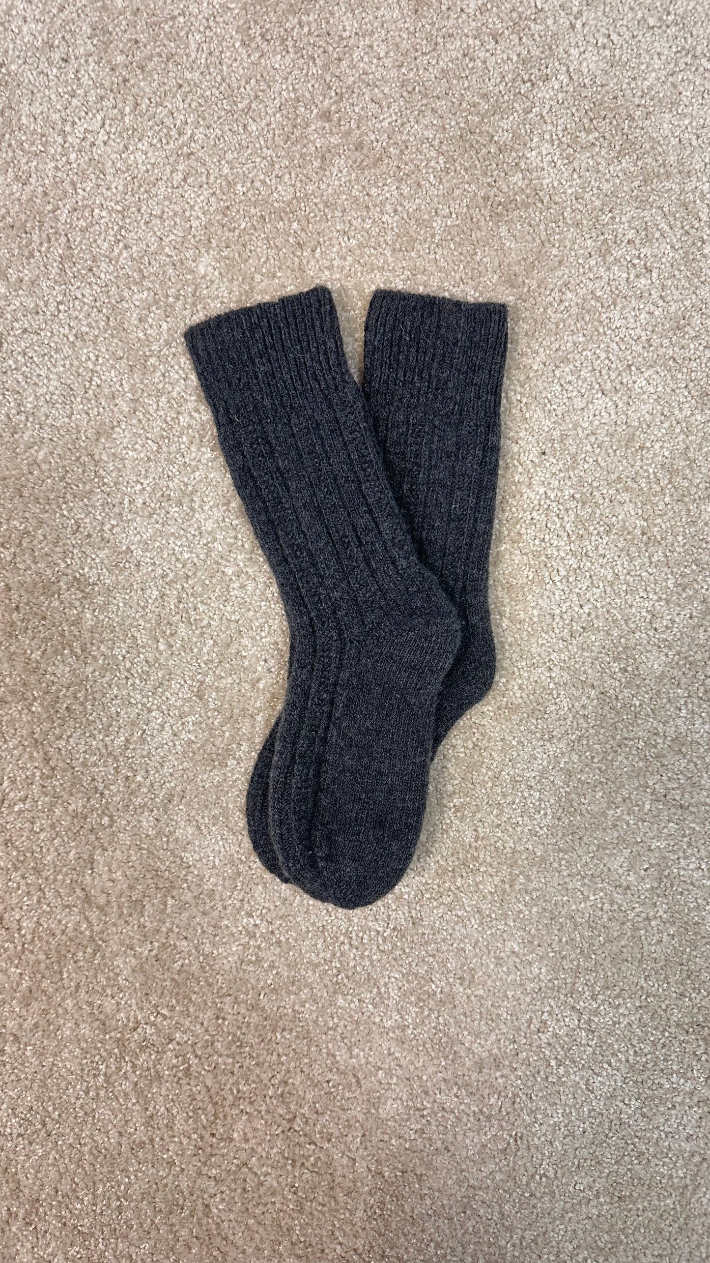 Wool cashmere socks